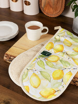Next Avalon Home Yellow Summer Lemons Oven Gloves One Size- Buy online at McGrocer