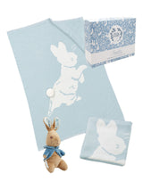 Next Peter Rabbit Multi Signature Knitted Blanket Gift Set- Buy online at McGrocer