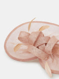 Accessorize pink feather fascinator hat, imported from the UK