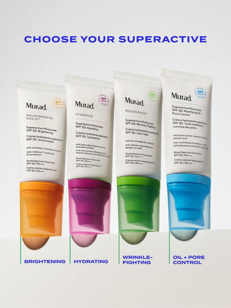 Murad Superactive Moisturizer SPF Oil and Pore Control 50ml, imported from the UK
