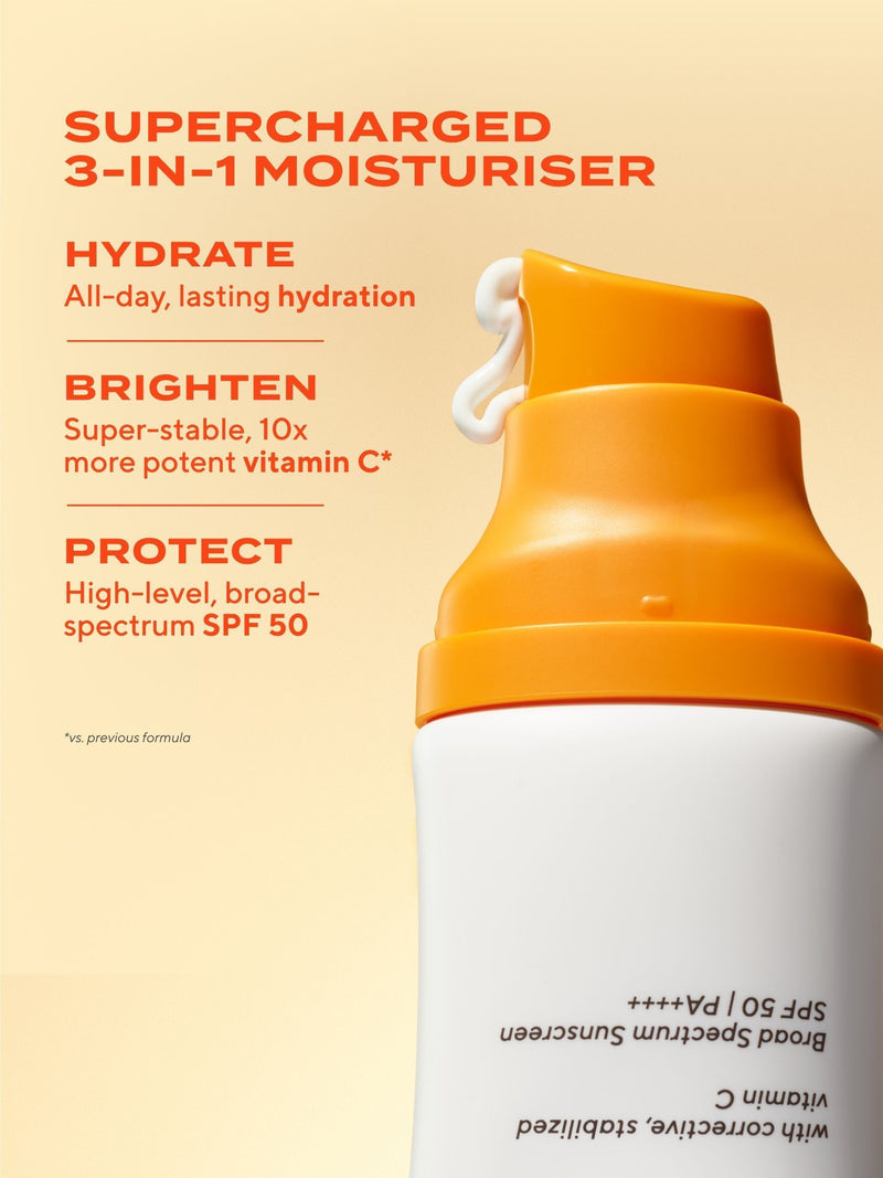 Murad Superactive SPF50 brightening moisturiser 50ml, UK version