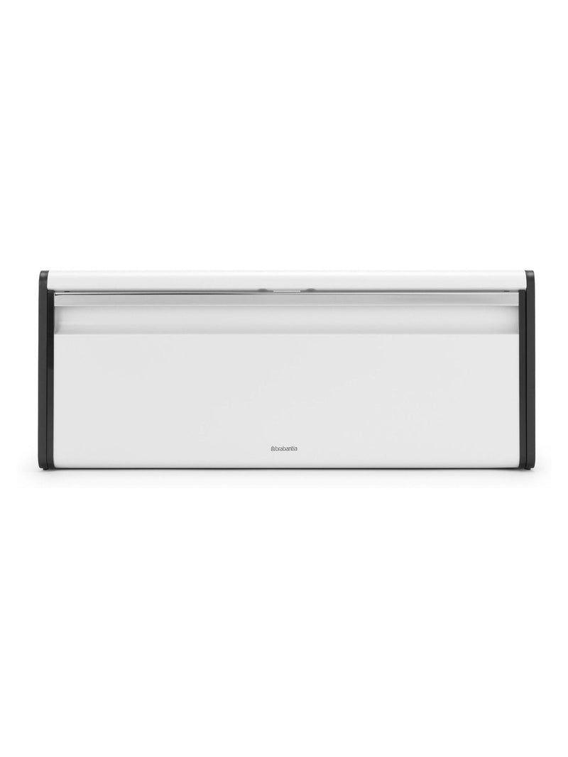 Brabantia White Fall Front Bread Bin - British product