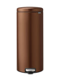 Brabantia Warm Bronze Pedal Bin 30L - British product