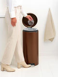 Brabantia Warm Bronze Pedal Bin 30L - British product