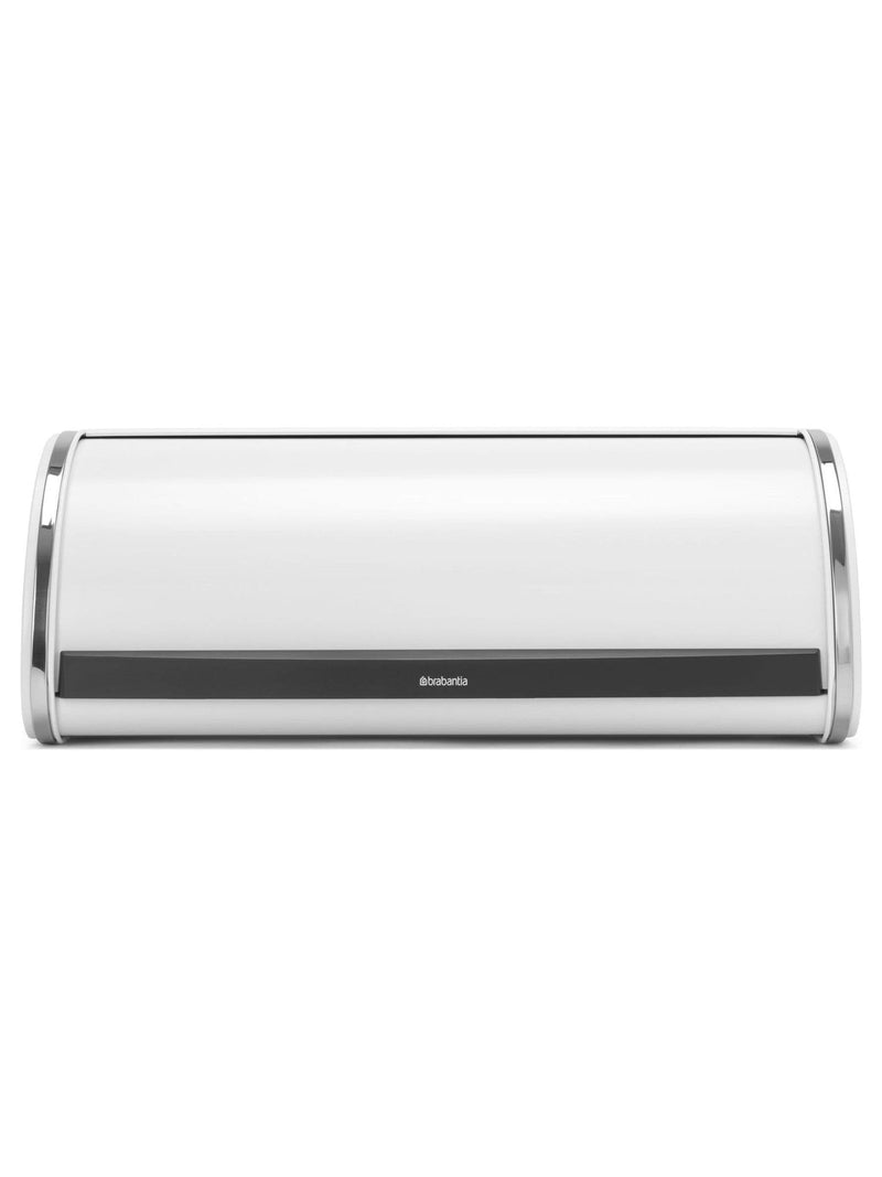 Brabantia white roll top bread bin - British product
