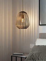 Next Eglo Brown Espinal Steel Caged Style Contemporary Pendant Ceiling Light- Buy online at McGrocer