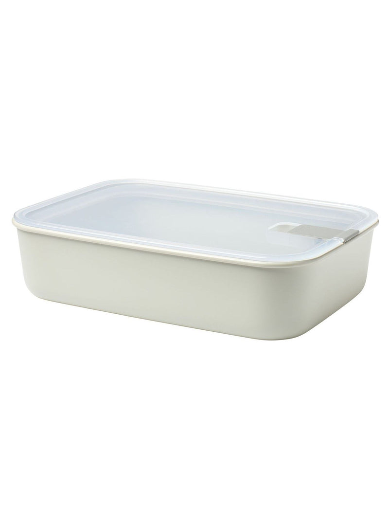 Large Capacity Microwave-Safe Food Storage Container with Clip Seal 2250ml