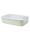 Large Capacity Microwave-Safe Food Storage Container with Clip Seal 2250ml