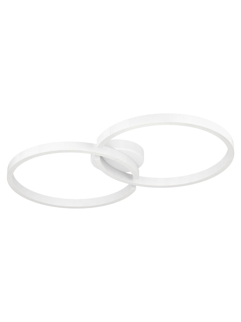 Eglo Amandolo LED ceiling light white aluminium (British brand)