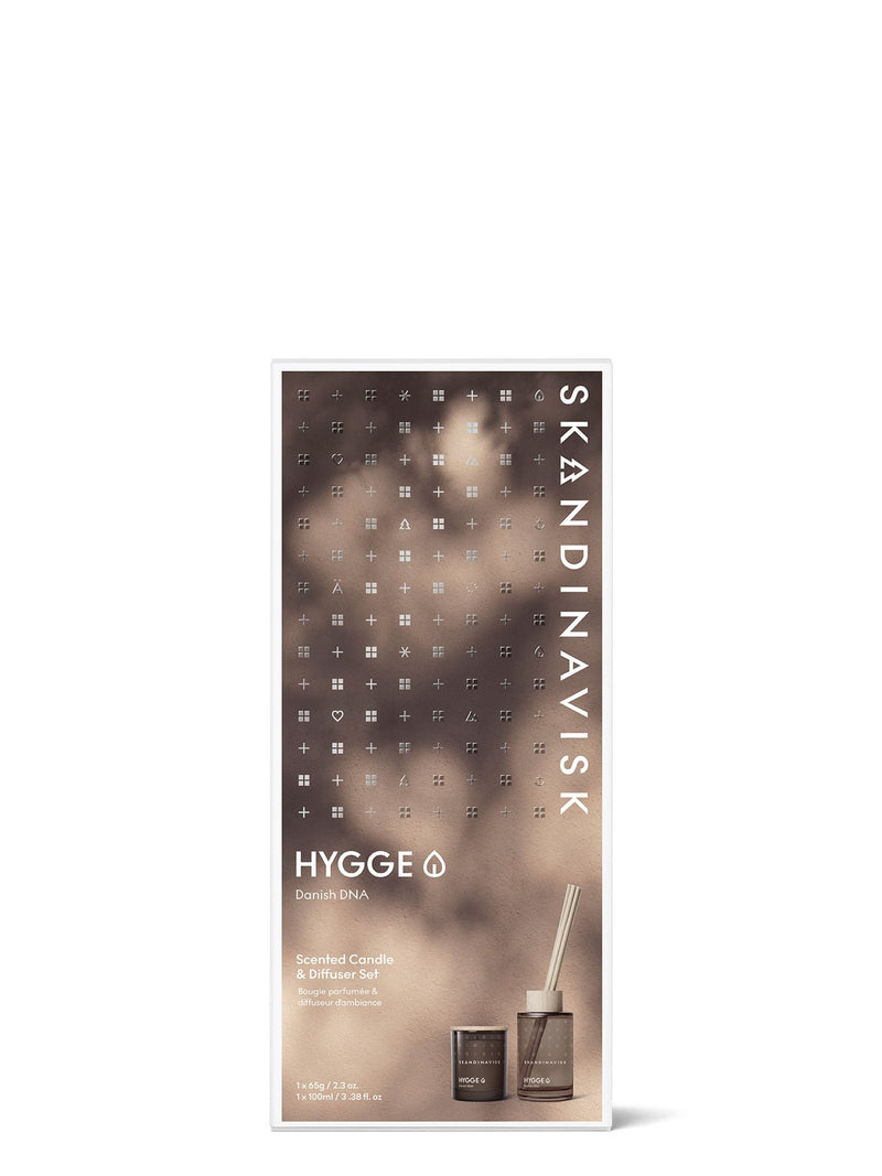 Skandinavisk HYGGE scented candle and diffuser set (British brand)