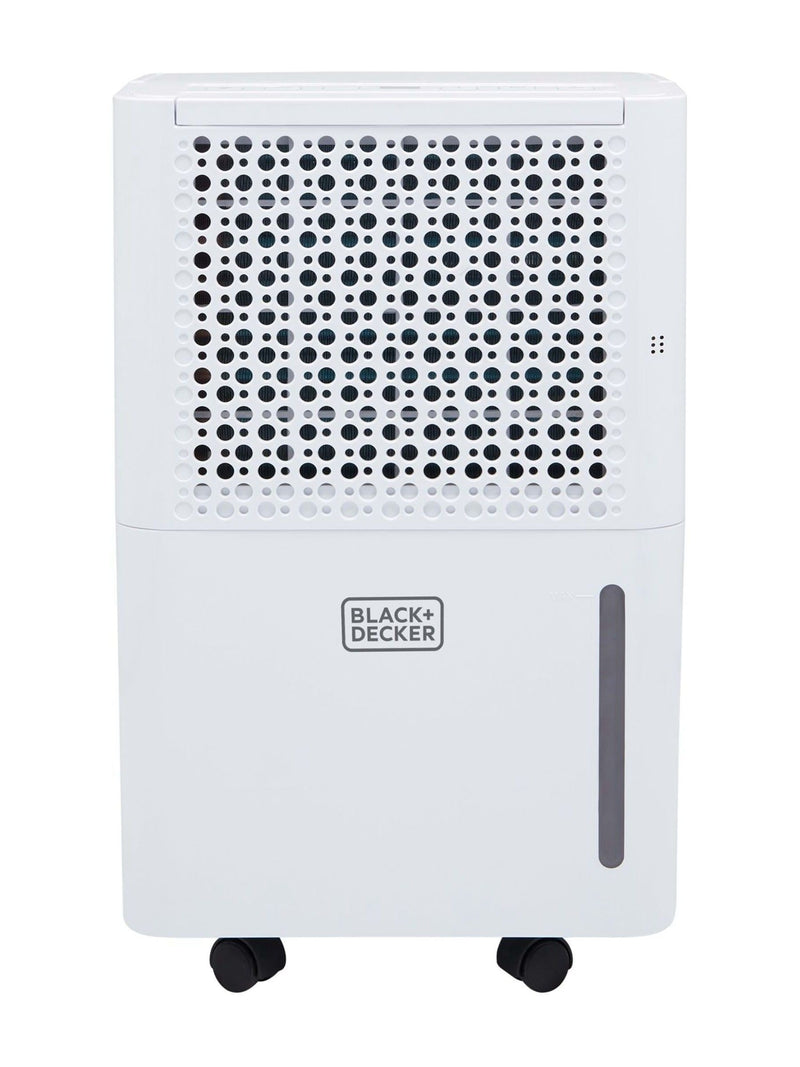 Black & Decker White 12L Smart Dehumidifier & Ionizer with 2.1L