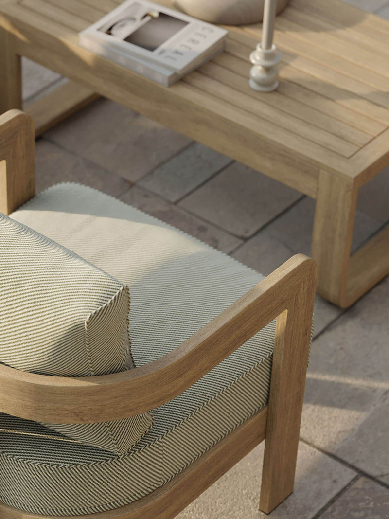 Nth Degree N3 garden coffee table oak - British product
