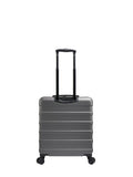 Cabin Max grey Anode carry on suitcase 56L, imported from the UK