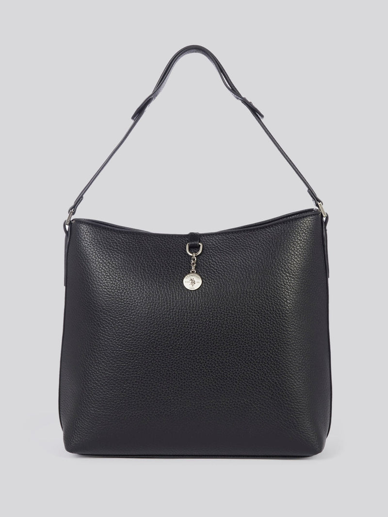US Polo Assn. Breezy Hobo Bag black, imported from the UK