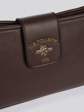 U.S. Polo Assn. Stanford Baguette bag in brown, UK version