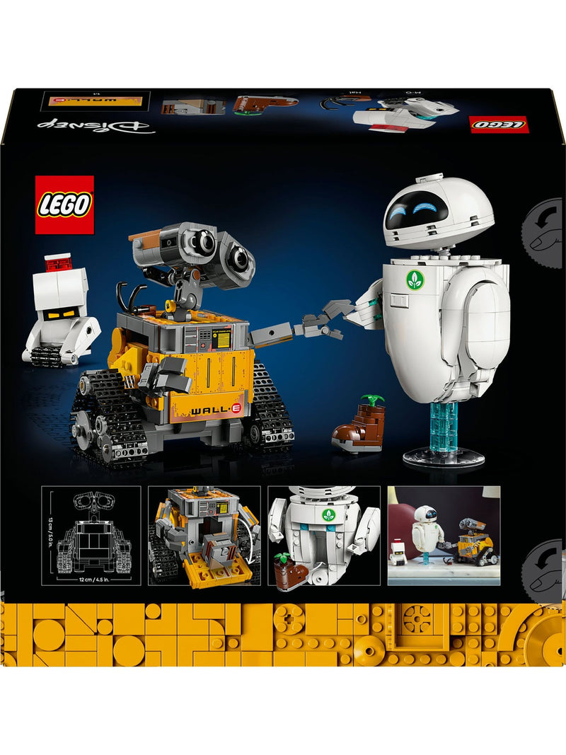 LEGO Disney Pixar WALL-E and EVE building set 43279 - British product