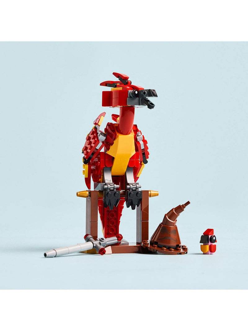LEGO Harry Potter Fawkes Phoenix building set with accessories (British brand)