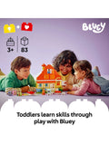 LEGO DUPLO Bluey family house set with memory game 83 pieces (British brand)