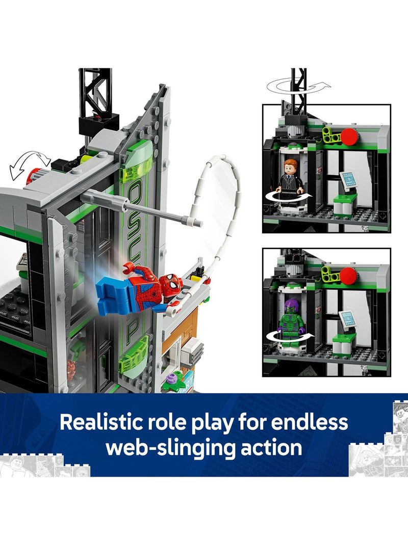LEGO Spider-Man vs Oscorp building kit 76324, UK version