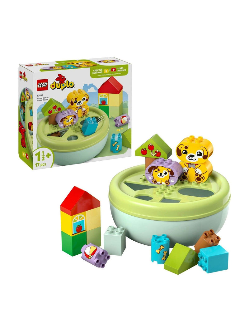 LEGO DUPLO My First Shape Sorter Puppy House (British brand)