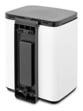 Brabantia White Bo waste bin 7 litre - British product