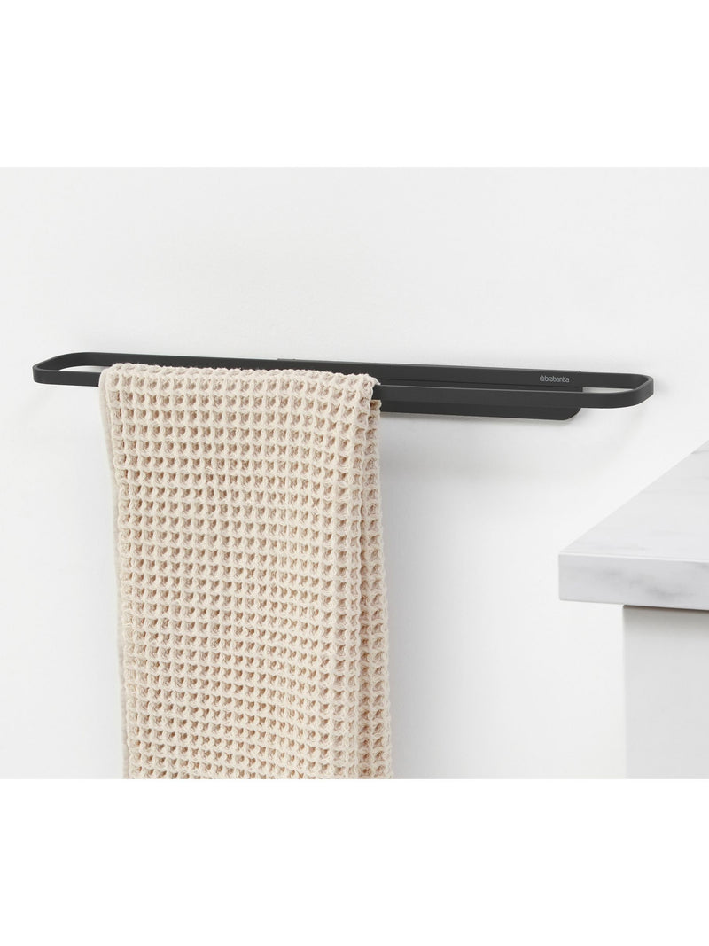 Brabantia Mineral Infinite Grey towel rail ONE - British product