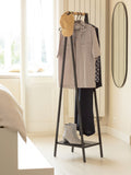 Brabantia black Linn clothes compact rack, UK version