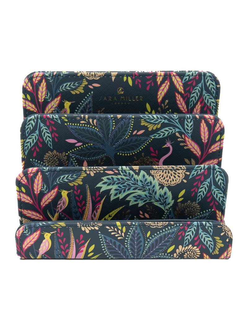 Sara Miller letter organiser rack Navy Blue Savannah - British product