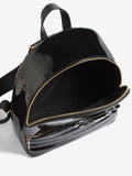 Lipsy black bow detail school backpack, imported from the UK