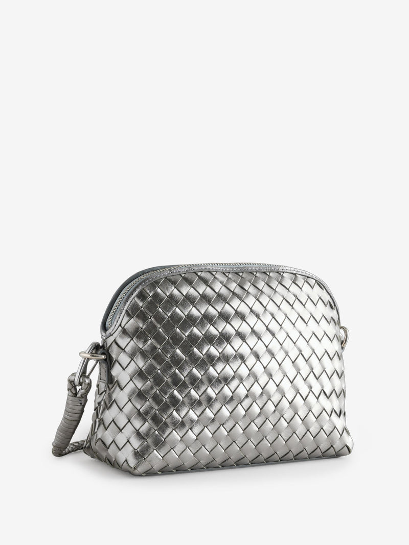 Dragon Diffusion Silver Chunky Fellini pochette bag, UK version