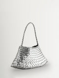Dragon Diffusion Rosanna Mini Bag Covert Foil Silver - British product