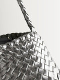 Dragon Diffusion Rosanna Mini Bag Covert Foil Silver - British product