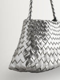 Dragon Diffusion Rosanna Mini Bag Covert Foil Silver - British product