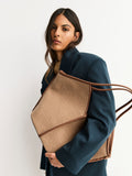 Hereu Studio brown wool tote bag, UK version