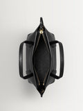Tory Burch Perry Mini Tote black leather, imported from the UK