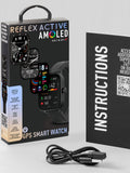 Reflex Active Black Series 44 smartwatch, imported from the UK