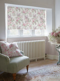 Shabby Chic roman blind lilac purple wild garden, imported from the UK