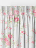 Shabby Chic rose pink wildflower curtains, imported from the UK
