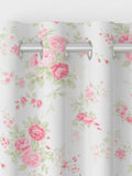 Shabby Chic rose pink wildflower curtains, imported from the UK