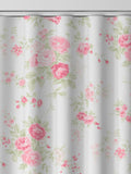 Shabby Chic rose pink wildflower curtains, imported from the UK
