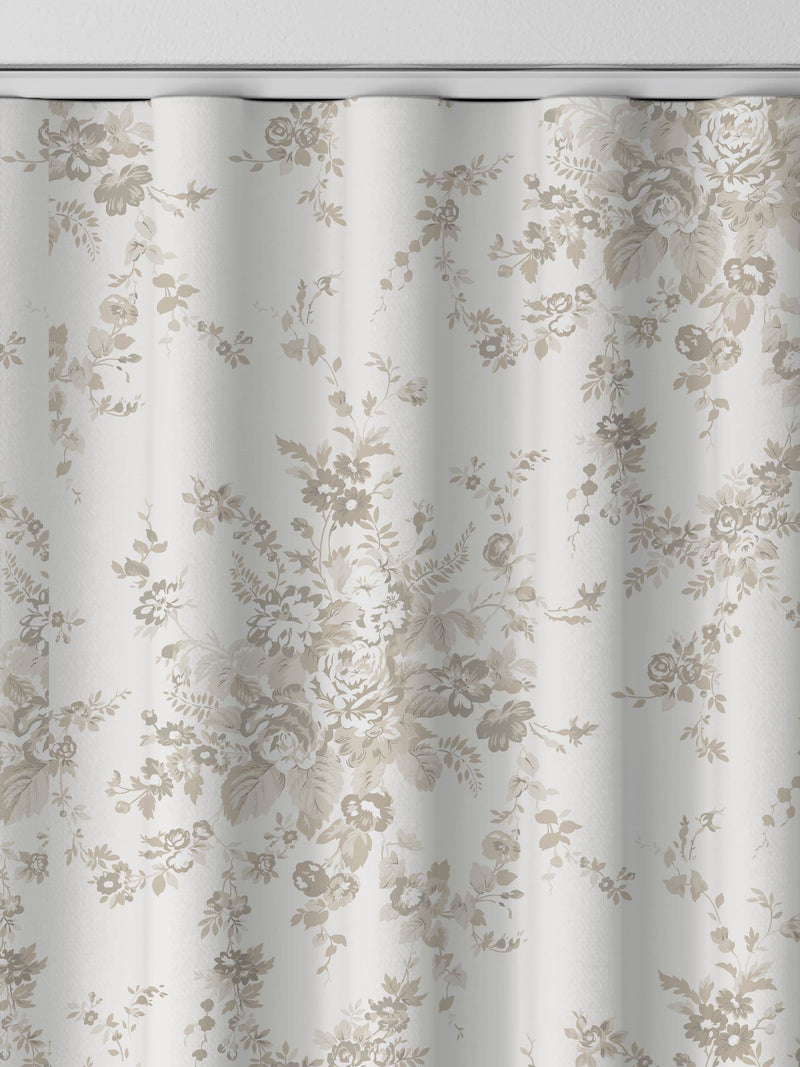 Shabby Chic garden floral made to measure curtains, UK version