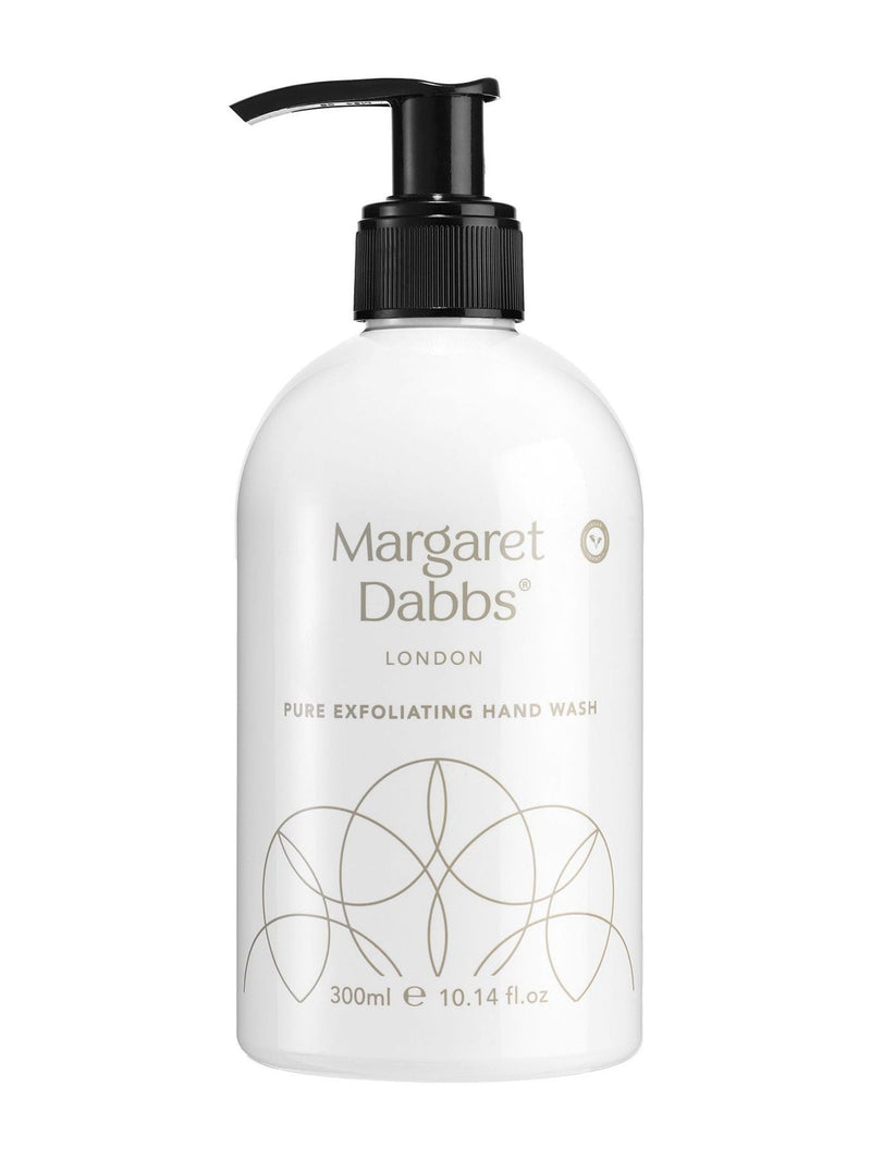 Margaret Dabbs London Pure Exfoliating Hand Wash 300ml, imported from the UK