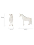 Cuddleco gold dust standing unicorn stuffed animal 90cm - British product
