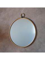 Next Gallery Home Gold Baystone Round Mirror- Buy online at McGrocer