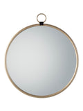 Gallery Home Gold Baystone round mirror 70cm (British brand)