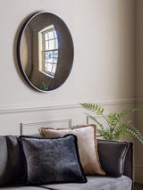 Next Gallery Home Black Yarmouth Convex Mirror - 80cm x 80cm- Buy online at McGrocer