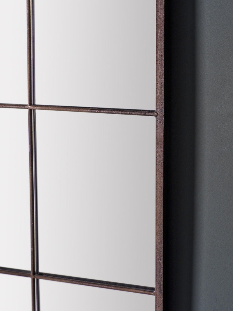 Gallery Home Black Rochmere mirror 127cm x 61cm, UK version