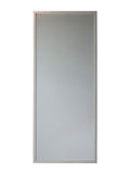 Gallery Home silver Floydan leaner mirror 150cm height, UK version