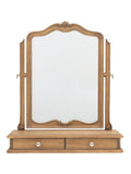 Gallery Home Dressing Table Mirror Weathered Light Wood 73cm, UK version