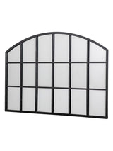 Next Gallery Home Black Winglow Arch Mirror 80cm x 120cm- Buy online at McGrocer